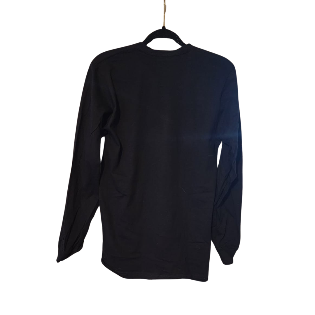 Supreme Blank Black Shirt Tee Long Sleeve