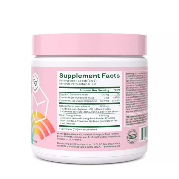 Original Pre-Workout Powder - Rainbow Ice - 7.9oz/40ct - PREVENTA