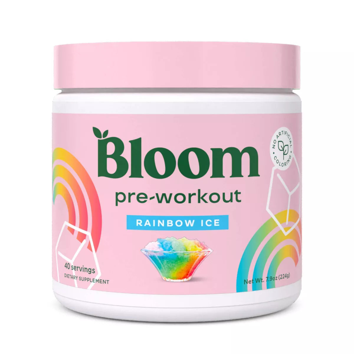Original Pre-Workout Powder - Rainbow Ice - 7.9oz/40ct - PREVENTA