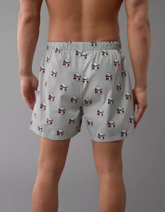 Men's Snoopy Vampire Halloween Stretch Boxer Short - PREVENTA