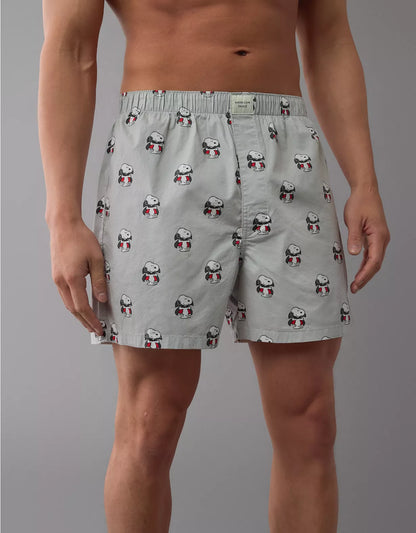 Men's Snoopy Vampire Halloween Stretch Boxer Short - PREVENTA