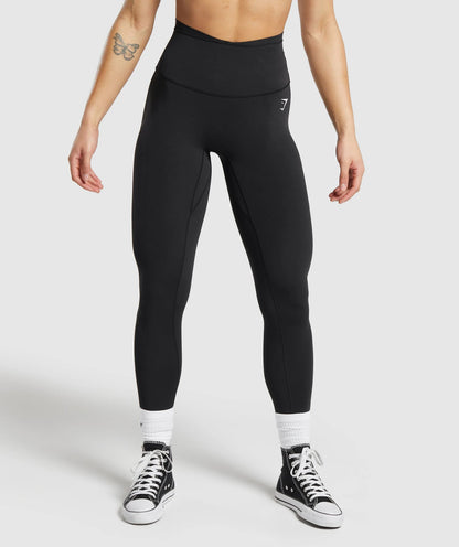 MESH WAISTBAND LEGGINGS - PREVENTA