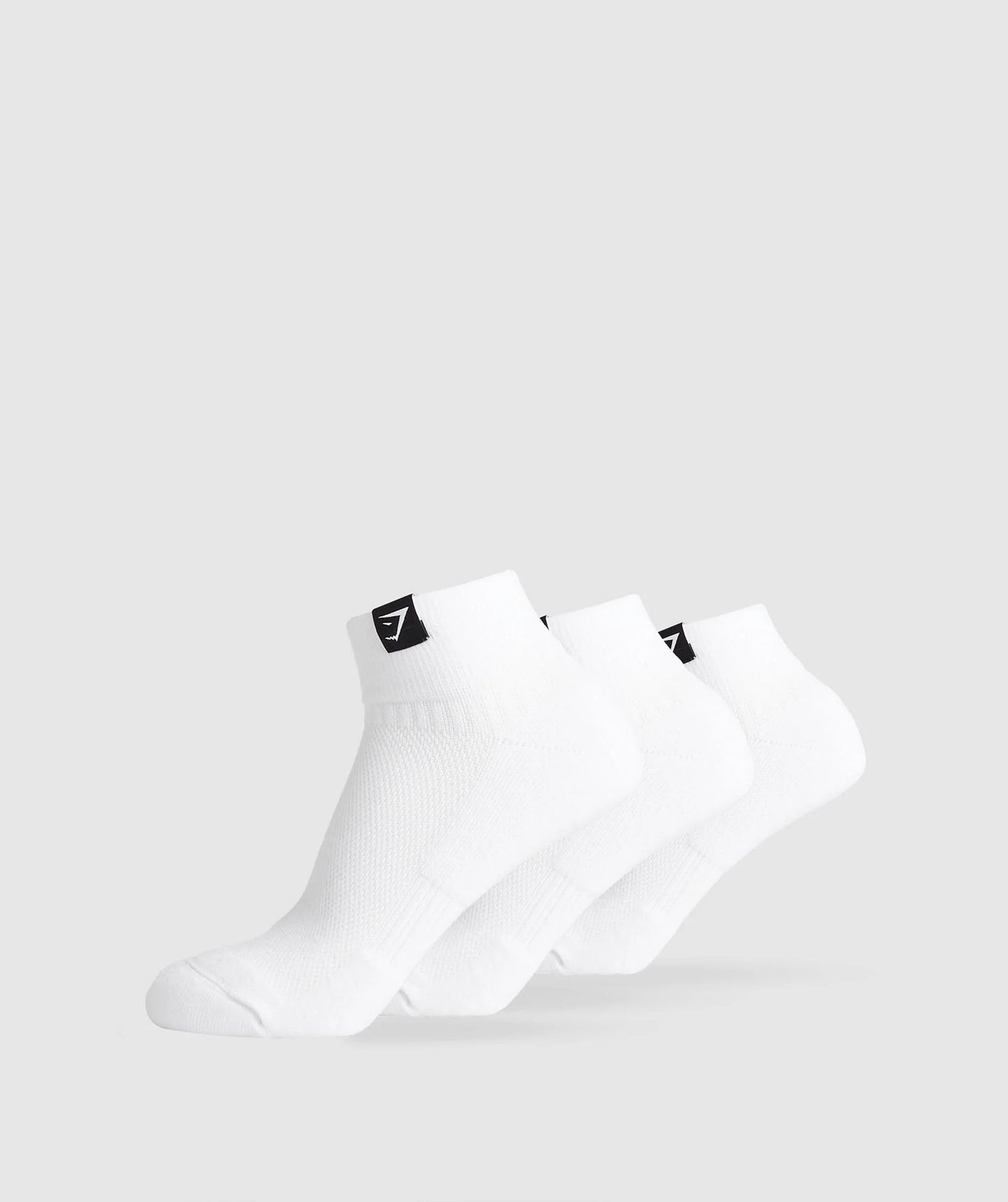 WOVEN TAB QUARTER SOCKS 3PK - PREVENTA