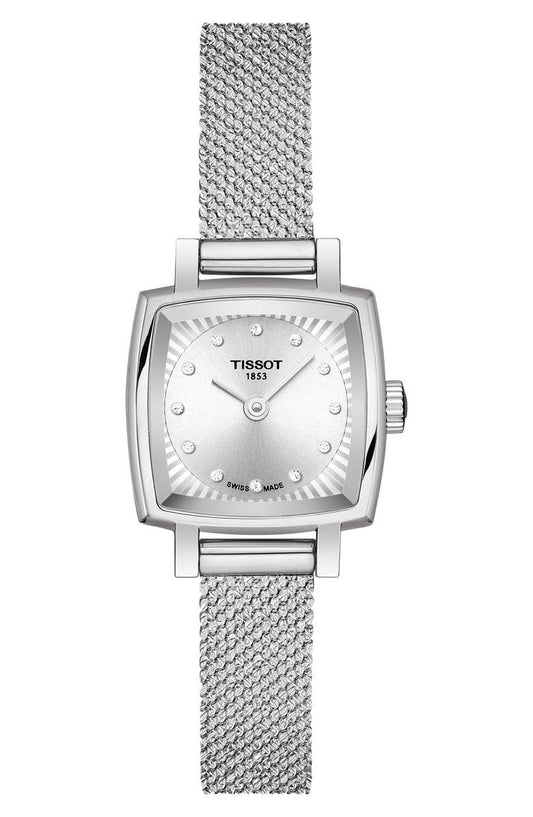 Lovely Square Diamond Bracelet Watch, 20mm - PREVENTA